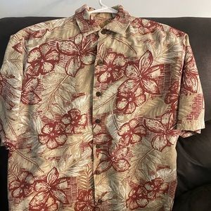 Caribbean Large Men’s Hawaiian Shirt Super Cute